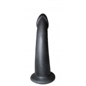 Чёрная насадка на пояс харнесс PLATINUM BENT 2 - LOVETOY (А-Полимер) - купить с доставкой в Сергиевом Посаде