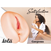 Мастурбатор с 2 тоннелями Satisfaction Gorgeous - Lola Games - в Сергиевом Посаде купить с доставкой