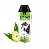 Интимный гель TOKO Pear   Exotic Green Tea с ароматом груши и зеленого чая - 165 мл. - Shunga - купить с доставкой в Сергиевом Посаде