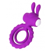 Фиолетовое эрекционное кольцо на пенис JOS  GOOD BUNNY - JOS - в Сергиевом Посаде купить с доставкой
