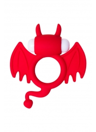 Красное эрекционное кольцо на пенис JOS COCKY DEVIL - JOS - в Сергиевом Посаде купить с доставкой