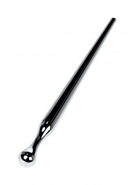 Серебристый уретральный плаг-игла TOYFA Metal - 10 см. - ToyFa - купить с доставкой в Сергиевом Посаде