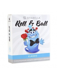 стимулирующий презерватив-насадка Roll   Ball Classic - Sitabella - купить с доставкой в Сергиевом Посаде