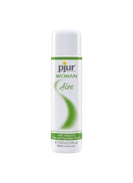 Лубрикант на водной основе pjur WOMAN Aloe - 100 мл. - Pjur - купить с доставкой в Сергиевом Посаде