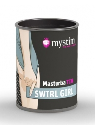 Компактный мастурбатор MasturbaTIN Swirl Girl - MyStim - в Сергиевом Посаде купить с доставкой