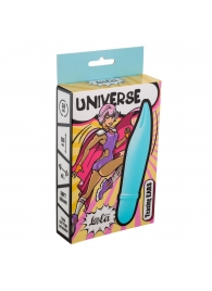 Голубой мини-вибратор Universe Teasing Ears - 12,5 см. - Lola Games