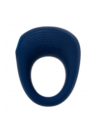 Синее эрекционное кольцо на пенис Satisfyer Ring 2 - Satisfyer - в Сергиевом Посаде купить с доставкой