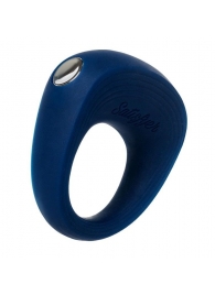 Синее эрекционное кольцо на пенис Satisfyer Ring 2 - Satisfyer - в Сергиевом Посаде купить с доставкой