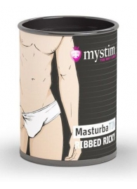 Компактный мастурбатор MasturbaTIN Ribbed Ricky - MyStim - в Сергиевом Посаде купить с доставкой