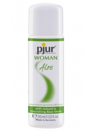 Лубрикант на водной основе pjur WOMAN Aloe - 30 мл. - Pjur - купить с доставкой в Сергиевом Посаде