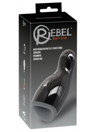 Черный мастурбатор Rebel Masturbator с нагревом - Orion - в Сергиевом Посаде купить с доставкой