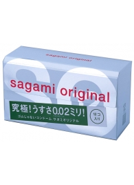 Ультратонкие презервативы Sagami Original - 12 шт. - Sagami - купить с доставкой в Сергиевом Посаде