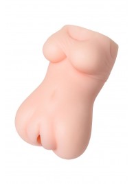 Телесный мастурбатор Juicy Pussy Cherry Ripe - ToyFa - в Сергиевом Посаде купить с доставкой