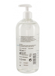 Гель-смазка на водной основе Just Glide с дозатором - 500 мл. - Orion - купить с доставкой в Сергиевом Посаде