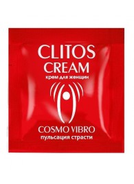 Пробник возбуждающего крема для женщин Clitos Cream - 1,5 гр. - Биоритм - купить с доставкой в Сергиевом Посаде