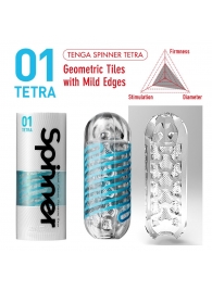 Мастурбатор SPINNER Tetra - Tenga - в Сергиевом Посаде купить с доставкой