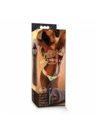Коричневый мастурбатор-ротик Heather - Blush Novelties - в Сергиевом Посаде купить с доставкой