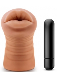 Кофейный мастурбатор-ротик Isabella - Blush Novelties - в Сергиевом Посаде купить с доставкой