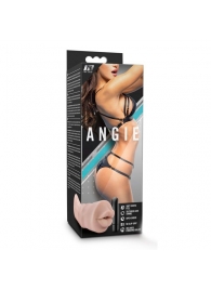 Телесный мастурбатор-ротик Angie - Blush Novelties - в Сергиевом Посаде купить с доставкой
