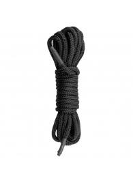 Черная веревка для бондажа Easytoys Bondage Rope - 5 м. - Easy toys - купить с доставкой в Сергиевом Посаде