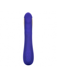 Фиолетовый вибратор с электростимуляцией Intimate E-Stimulator Petite Wand - 18,5 см. - California Exotic Novelties - купить с доставкой в Сергиевом Посаде