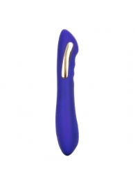 Фиолетовый вибратор с электростимуляцией Intimate E-Stimulator Petite Wand - 18,5 см. - California Exotic Novelties - купить с доставкой в Сергиевом Посаде