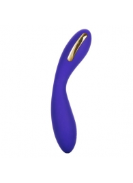 Фиолетовый вибратор с электростимуляцией Intimate E-Stimulator Wand - 21,5 см. - California Exotic Novelties - купить с доставкой в Сергиевом Посаде