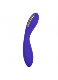 Фиолетовый вибратор с электростимуляцией Intimate E-Stimulator Wand - 21,5 см. - California Exotic Novelties - купить с доставкой в Сергиевом Посаде