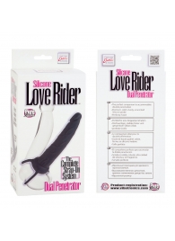 Насадка на пенис Silicone Love Rider Dual Penetrator для двойного проникновения - 14 см. - California Exotic Novelties - в Сергиевом Посаде купить с доставкой