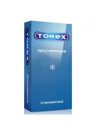 Презервативы Torex  Продлевающие  с пролонгирующим эффектом - 12 шт. - Torex - купить с доставкой в Сергиевом Посаде