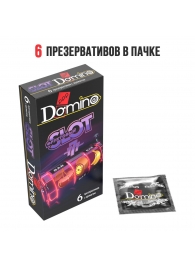Ароматизированные презервативы DOMINO  Фруктовый слот  - 6 шт. - Domino - купить с доставкой в Сергиевом Посаде