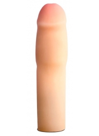 Телесная насадка-удлинитель на пенис PERFORMANCE 1.5INCH COCK XTENDER - 16 см. - Blush Novelties - в Сергиевом Посаде купить с доставкой