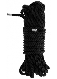 Черная веревка для бондажа BONDAGE ROPE - 10 м. - Dream Toys - купить с доставкой в Сергиевом Посаде