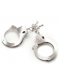 Металлические наручники Metal Handcuffs - Fifty Shades of Grey - купить с доставкой в Сергиевом Посаде