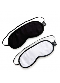 Набор из двух масок на глаза Soft Blindfold Twin Pack - Fifty Shades of Grey - купить с доставкой в Сергиевом Посаде