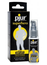 Сыворотка-пролонгатор pjur SUPERHERO Delay Serum - 20 мл. - Pjur - купить с доставкой в Сергиевом Посаде