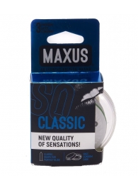 Классические презервативы в пластиковом кейсе MAXUS Classic - 3 шт. - Maxus - купить с доставкой в Сергиевом Посаде