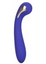 Фиолетовый вибромассажер с электростимуляцией Intimate Estim Petite G Wand - 19 см. - California Exotic Novelties - купить с доставкой в Сергиевом Посаде