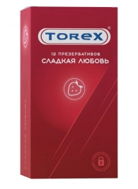Презервативы Torex  Сладкая любовь  с ароматом клубники - 12 шт. - Torex - купить с доставкой в Сергиевом Посаде