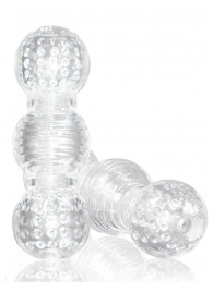 Прозрачный фигурный мастурбатор Master Stroker - Blush Novelties - в Сергиевом Посаде купить с доставкой