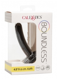 Черный анальный стимулятор Boundless 4.5” Slim Probe - 11,5 см. - California Exotic Novelties - купить с доставкой в Сергиевом Посаде