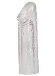 Удлиняющая насадка на пенис Mega Dick Sleeve Transparent - Orion - в Сергиевом Посаде купить с доставкой