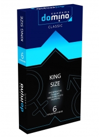 Презервативы увеличенного размера DOMINO Classic King size - 6 шт. - Domino - купить с доставкой в Сергиевом Посаде