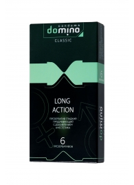 Презервативы с пролонгирующим эффектом DOMINO Classic Long action - 6 шт. - Domino - купить с доставкой в Сергиевом Посаде