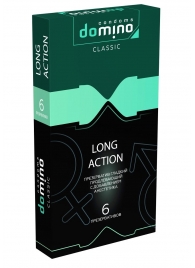 Презервативы с пролонгирующим эффектом DOMINO Classic Long action - 6 шт. - Domino - купить с доставкой в Сергиевом Посаде