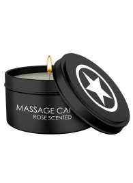 Массажная свеча с ароматом розы Massage Candle - Shots Media BV - купить с доставкой в Сергиевом Посаде