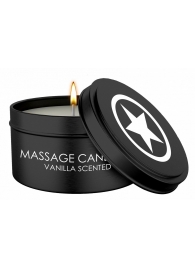 Массажная свеча с ароматом ванили Massage Candle - Shots Media BV - купить с доставкой в Сергиевом Посаде