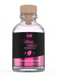 Массажный гель с согревающим эффектом Cotton Candy - 30 мл. - INTT - купить с доставкой в Сергиевом Посаде