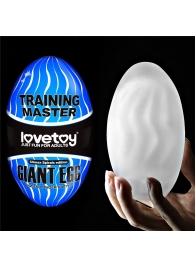 Мастурбатор-яйцо Giant Egg Climax Spirals Edition - Lovetoy - в Сергиевом Посаде купить с доставкой