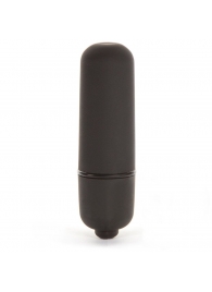 Черная вибропуля X-Basic Bullet Mini One Speed - 5,9 см. - Lovetoy